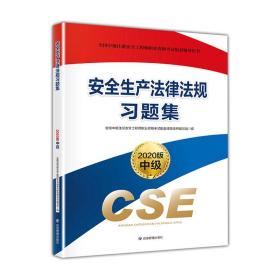 注册安全工程师2020安全生产法律法规习题集（2020版）应急管理出版社