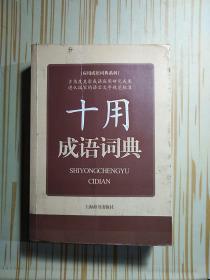 应用成语词典系列：十用成语词典