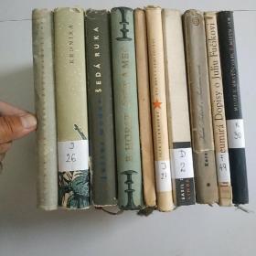 捷克文 原版书10册合售 另有大批捷克文原版书3