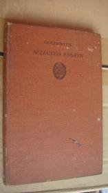GOLDSMITH: SELECTED ESSAYS. 英文原版 1929年  布面精装