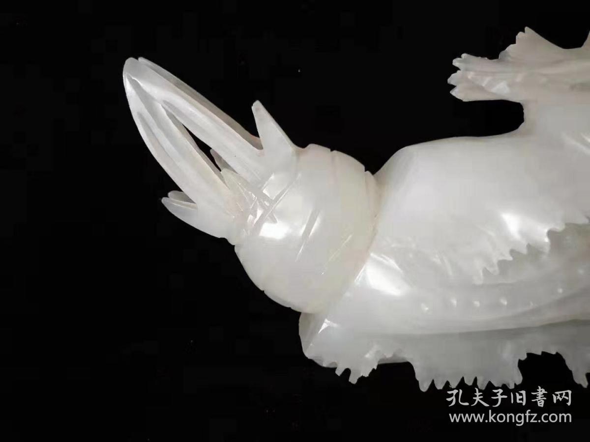 精品和田玉雕刻“百财”摆件，玉质细腻油润底庄干净，雕刻精美寓意深长hbz邮费自理