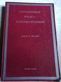包邮 外文原版 一切以图为准 GOVERNMENT POLICY TOWARD BUSINESS 政府对企业的政策
