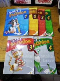 smart phonics 1-4（六册合售）看图