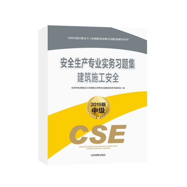 2019版 中级 安全生产专业实务习题集 建筑施工安全