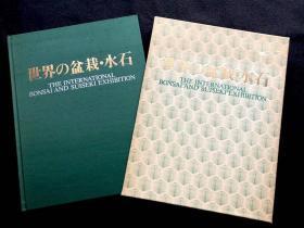 世界的盆栽水石 日本盆栽协会1980年