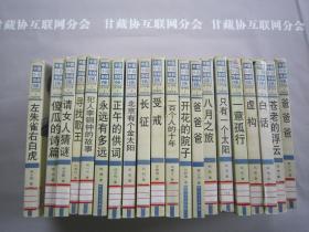 中国小说50强 44本 （1978年-2000年） 精装 详见目录 时代文艺出版社