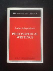 叔本华选集  Philosophical Writings: Arthur Schopenhauer