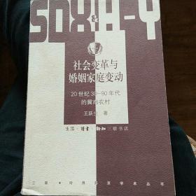 社会变革与婚姻家庭变动：20世纪30-90年代的冀南农村