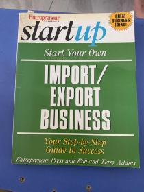 Startup Start Your Own Import/Export Business: Entrepreneur Press