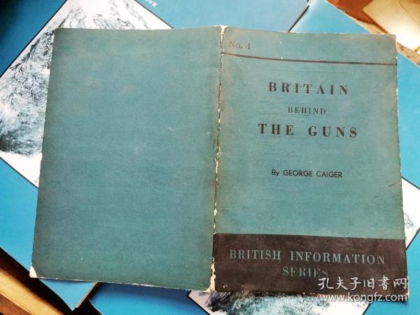 BRITAIN BEHIND THE GUNS        英国背后的枪[昭和15年寺田印刷社]