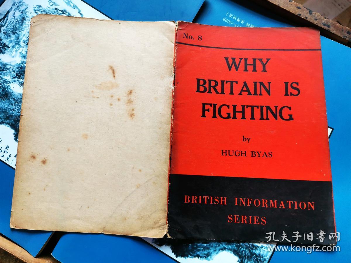WHY BRITAIN IS FIGHTING                  英国为何正在打[昭和15年版