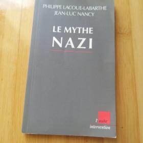 Philippe Lacoue-Labarthe et Jean-Luc Nancy   / Le Mythe nazi  拉古拉巴特&南希 《纳粹的神话》 法文原版