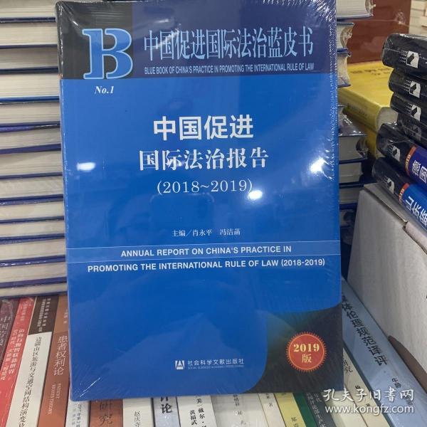 中国促进国际法治蓝皮书：中国促进国际法治报告（2018—2019）