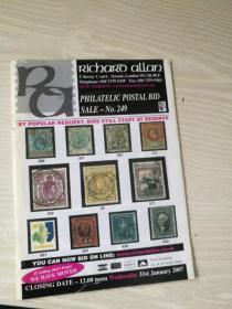 外国邮票收藏书一册