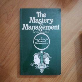 英文原版The Mastery of Management