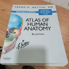 Atlas of Human Anatomy, International Edition人体解剖学图谱，国际版，第六版 英文原版
