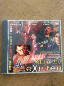 VCD光碟 X接触来自异世界 两碟装。王娟签名。