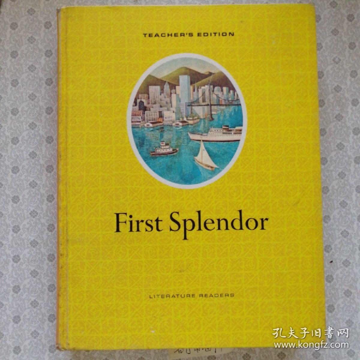 First Splendor  英语原版精装