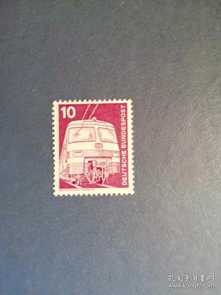 外国邮票 德国邮票  1975年工业产品与科学技术 有轨电车 1全 （无邮戳新票)