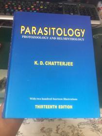 PARASITOLOGY （PROTOZOOLOGY AND HELMINTHOLOGY）【彩色 英文 大16开硬精装】