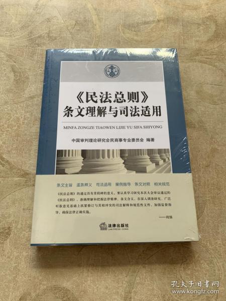 《民法总则》条文理解与司法适用