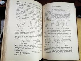 1924年美国原版                MECHANICS OF MATERIALS        材料力学 [精装16开]