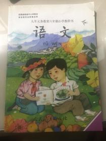 80末90初 90年代人教版 六年制 小学语文课本 第9册 第九册 无勾画涂写 小足球赛 趵突泉 古井 苦柚 倔强的小红军 猎人海力布