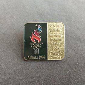 老徽章，1996年百年奥运纪念徽章—A510