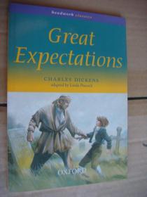 (headwork classics) Great Expectations  英文原版20开插图本 品好未阅