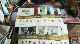中国当代艺术家画库 6 共 9本 中国画报出版社