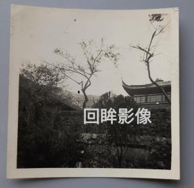 民国宁波天童寺佛殿老照片
