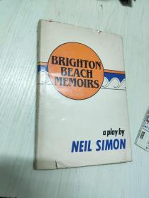 英文原版 Brighton beach memoirs 布莱顿海滩回忆录