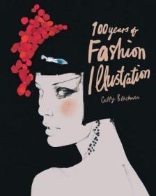 100 Years of Fashion Illustration，时装插图100年 时尚服装插画插图艺术设计图书 小开本尺寸