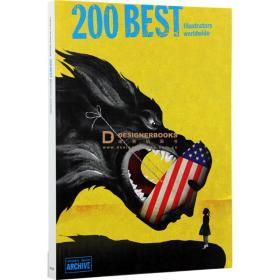 200 best illustrators worlwide 200位世界插畫家設(shè)計(jì)書籍 創(chuàng)意插畫