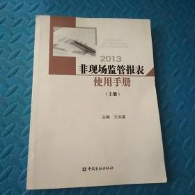 2013非现场监管报表使用手册（上册）