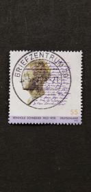 德国邮票（人物）：2003 The 100th Anniversary of the Birth of Reinhold Schneider, 1903-1958莱因霍尔德·施耐德诞辰100周年 1套1枚
