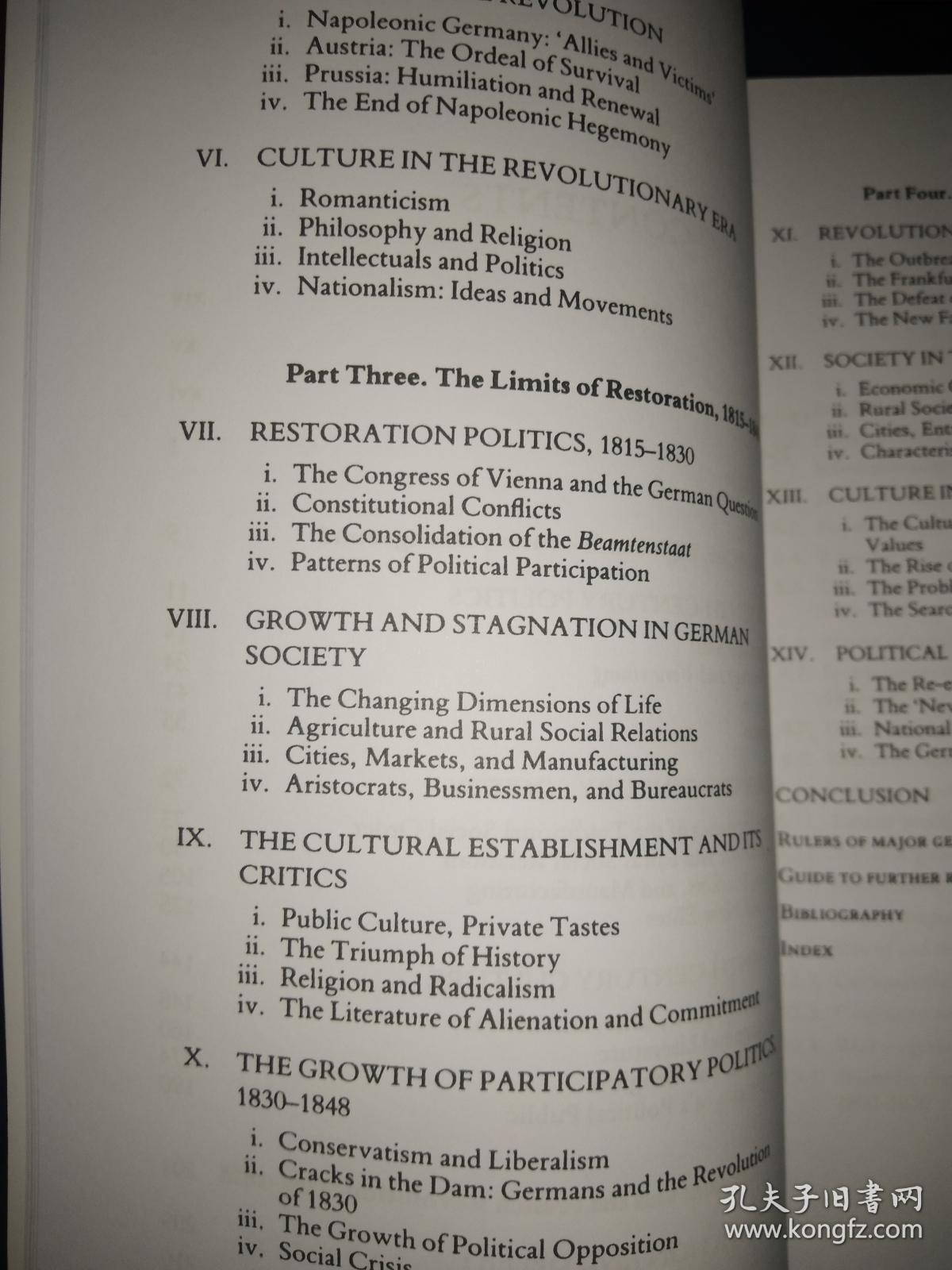 German History 1770-1866-德国历史1770-1866（英文原版）