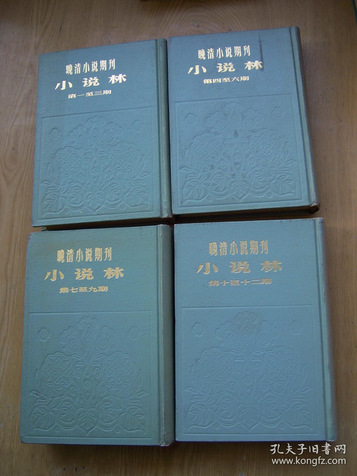 晚清小说期刊 小说林(全四册)精装大32开品相好 【ac--2】