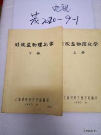 上海建材专科学校翻印教材：硅酸盐物理化学 上下册