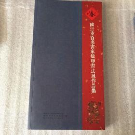 百联迎春 临沂市百名舒书家楹联书法展作品集