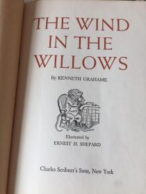 The Wind in the Willows by Kenneth Grahame -- 格雷厄姆《柳林风声》1953年老版书 Shepard经典插画