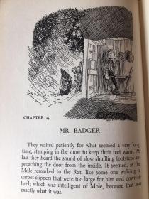 The Wind in the Willows by Kenneth Grahame -- 格雷厄姆《柳林风声》1953年老版书 Shepard经典插画