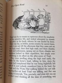 The Wind in the Willows by Kenneth Grahame -- 格雷厄姆《柳林风声》1953年老版书 Shepard经典插画