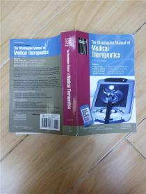 The Washington Manual of Medical Therapeutics, 33rd Edition【英文原版】 【书脊受损】.