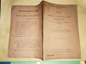 IDIOM,GRAMMAR,AND SYNTHESIS成语，语法和合成            [1919年英文原版]