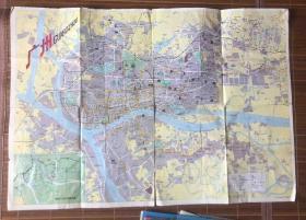 广州90版地图，73*52（厘米）