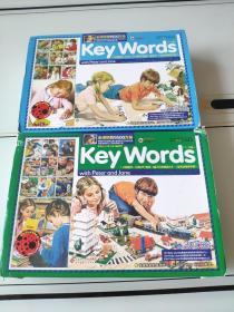 快乐瓢虫双语童书·Key Words.1-6级+7-12级  2盒合售