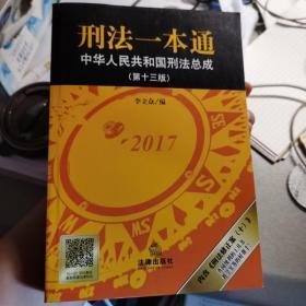 刑法一本通：中华人民共和国刑法总成（第十三版）