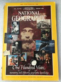 美国国家地理杂志The national geographic magazine 1988年1月