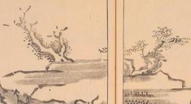 【提供资料信息服务】大雅堂画法.池大雅绘.1804年刊，宣纸，手工线装